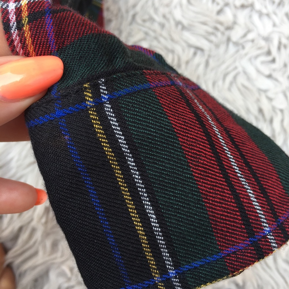 Lauren Ralph Lauren | Petite Crest Twill Plaid Shirt - Picture 9 of 10